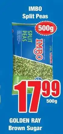 Boxer IMBO Split Peas offer