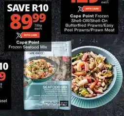 Checkers Cape Point Frozen Seafood Mix offer