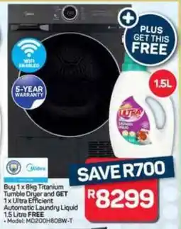 Pick n Pay Hypermarket Midea Titanium Tumble Dryer offer