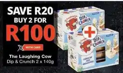 Checkers THE LAUGHING COW Dip & Crunch offer