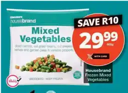 Checkers Housebrand Frozen Mixed Vegetables offer