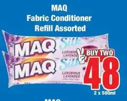 Boxer MAQ Fabric Conditioner Refill Assorted offer