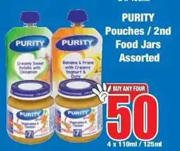 Boxer PURITY Pouches / 2nd Food Jars Assorted offer