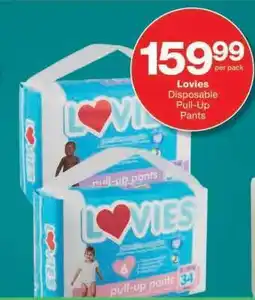Checkers Lovies Disposable Pull-Up Pants offer