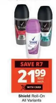 Checkers Shield Roll-on offer