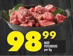 Shoprite Beef Potjiekos offer