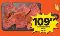 Shoprite TENDERISED BEEF STEAK offer