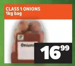 Shoprite CLASS 1 ONIONS offer