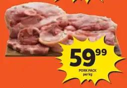 Shoprite Pork Pack offer