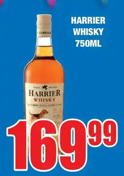 Boxer Harrier Whisky 750ml offer