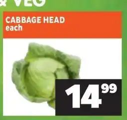 Shoprite CABBAGE HEAD offer