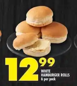 Shoprite White Hamburger Rolls offer