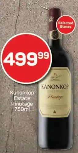 Pick n Pay Kanonkop Estate Pinotage 750ml offer