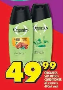 Shoprite Organics Shampoo Conditioner offer