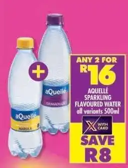 Shoprite Aquelle Sparkling Flavoured Water offer