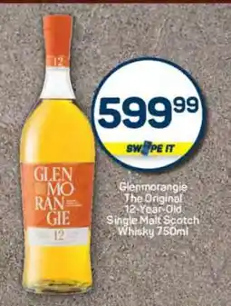 Pick n Pay Glenmorangie The Original 12-Year-Old Single Malt Scotch Whisky 750ml offer