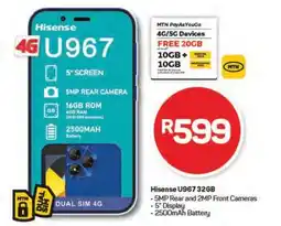 Pick n Pay Hisense U967 32GB offer