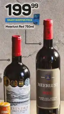Pick n Pay Meerlust Red 750ml offer