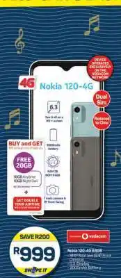 Pick n Pay Nokia 120-4G 64GB offer