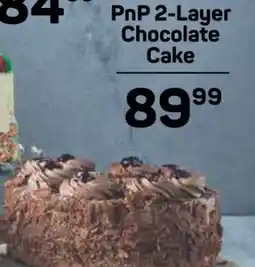Pick n Pay PnP 2-Layer Chocolate Cake offer
