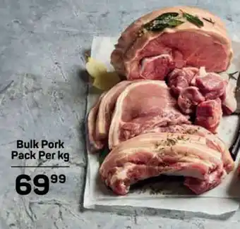 Pick n Pay BULK PORK PACK per kg offer