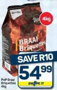 Pick n Pay Hypermarket PnP Braai Briquettes offer