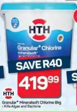 Pick n Pay Hypermarket HTH Granular+ Mineralsoft Chlorine offer
