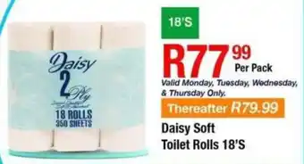 Take 'n Pay Daisy Soft Toilet Rolls offer