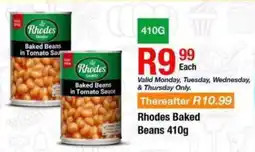 Take 'n Pay Rhodes Baked Beans offer