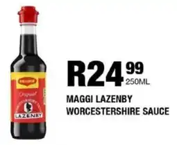 Take 'n Pay Maggi lazenby worcestershire sauce offer