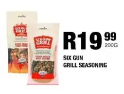 Take 'n Pay Six gun grill seasoning offer