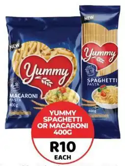 1UP Yummy spaghetti or macaroni offer