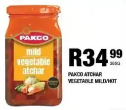 Take 'n Pay Pakco atchar vegetable mild/ hot offer