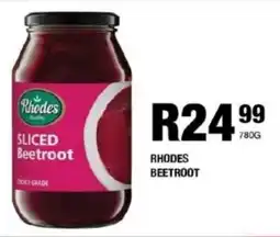 Take 'n Pay Rhodes beetroot offer