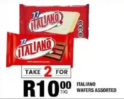 Take 'n Pay Italiano wafers assorted offer