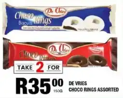 Take 'n Pay De vries choco rings assorted offer