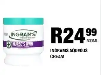 Take 'n Pay Ingrams aqueous cream offer