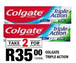 Take 'n Pay Colgate triple action offer