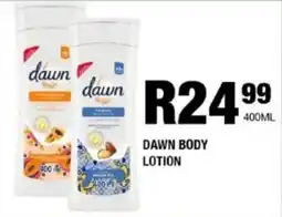Take 'n Pay Dawn body lotion offer