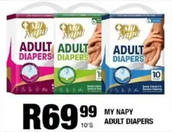 Take 'n Pay My napy adult diapers offer