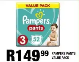 Take 'n Pay Pampers pants value pack offer