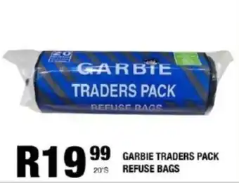 Take 'n Pay Garbie traders pack refuse bags offer