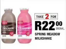 Take 'n Pay Spring meadow milkshake offer