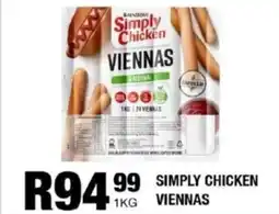 Take 'n Pay Simply chicken viennas offer