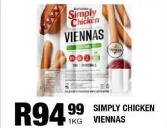 Take 'n Pay Simply chicken viennas offer