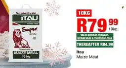 Take 'n Pay Itau Maize Meal offer