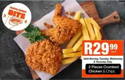 Take 'n Pay Crumbed Chicken & Chips offer