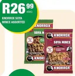 Take 'n Pay Knorrox soya mince assorted offer