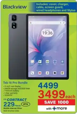 Incredible Connection Blackview Tab 16 Pro Bundle offer