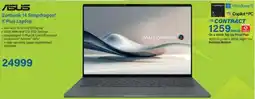 Incredible Connection ASUS Zenbook 14 Snapdragon X Plus Laptop offer